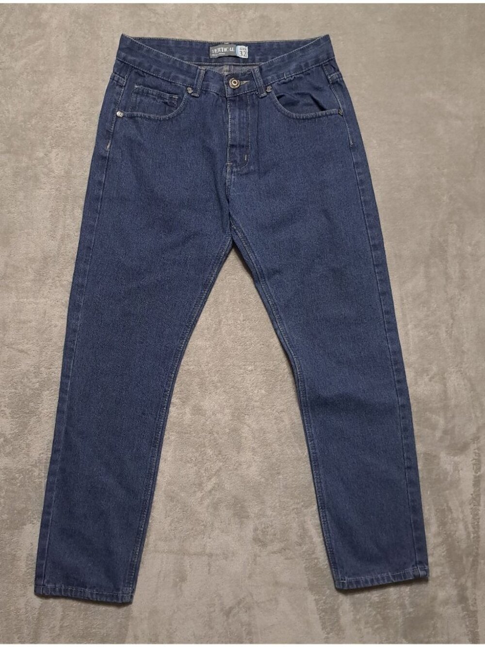 Vertical Jeans Size 32 (29x27.50) Dark Wash Mid Rise Tapered Denim Blue Casual